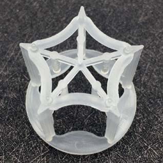 Plastic Pentagon Ring